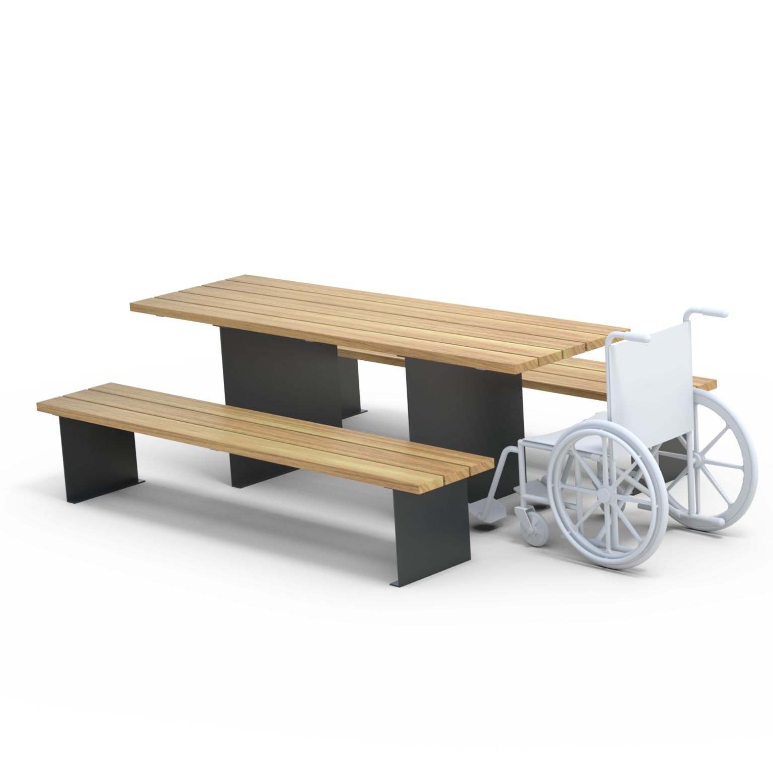 Devonport Accessible Picnic Set Street Furniture