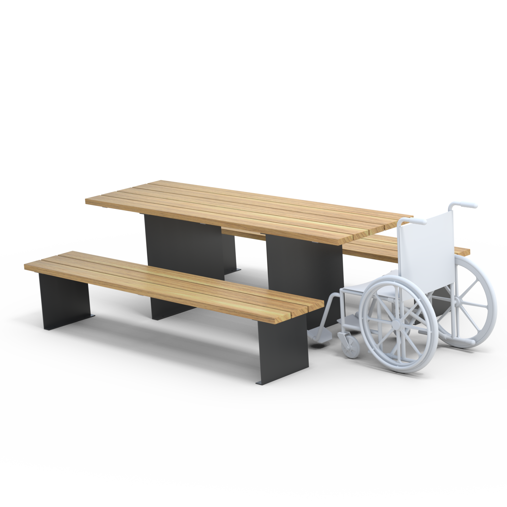 Devonport Accessible Picnic Set Street Furniture