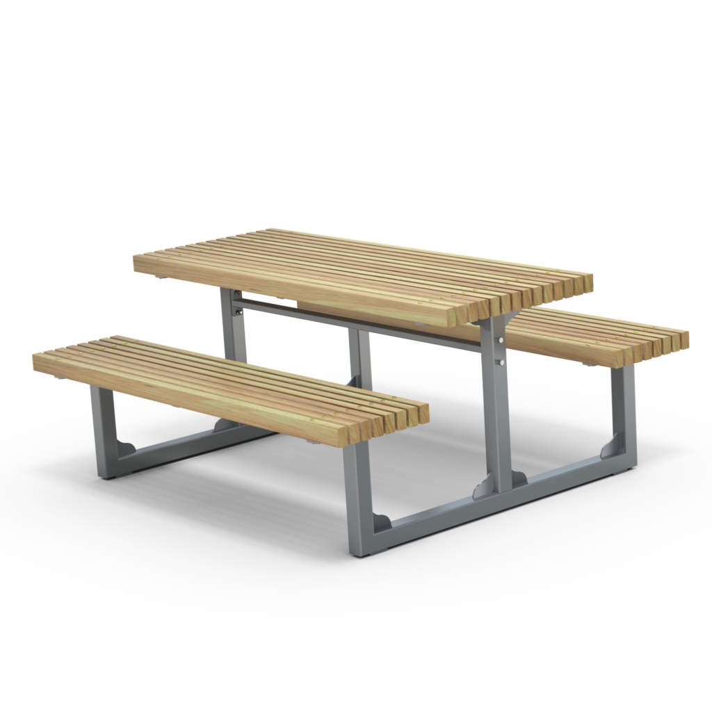 Sandringham Free Standing Picnic Set Street Furniture