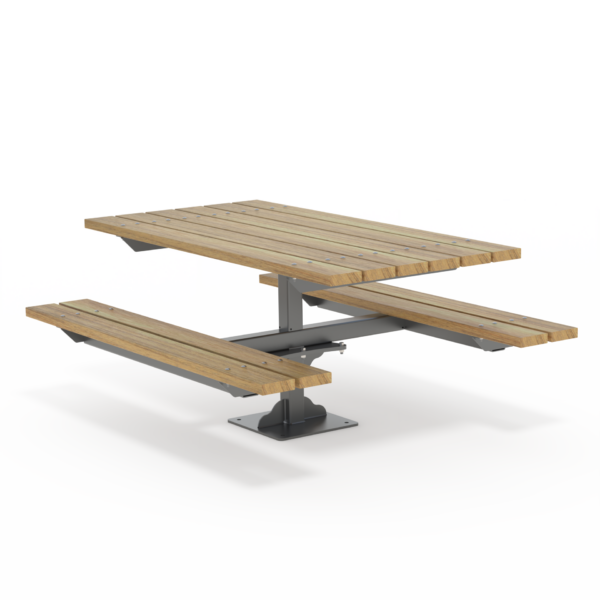 Portland Accessible Picnic Set - Central Leg - Image 4