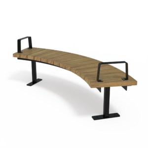 Eden Curved Bench